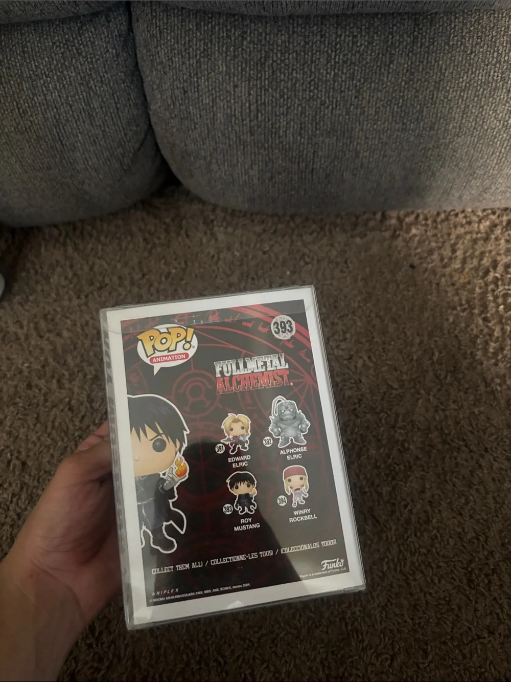 Funko Roy Mustang Pop! Vinyl - Navy and Black Uniform - Picture 4 of 4